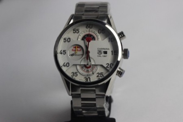 REL GIO TAG HEUER CARRERA CALIBRE 1887 RED BULL em at 3x sem