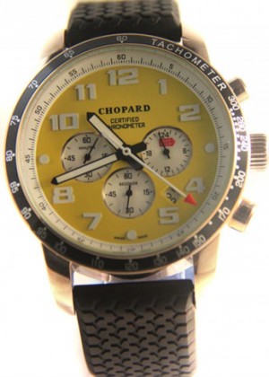 Réplica de relógio Réplica de Relógio Chopard Mille Miglia Silver Yellow
