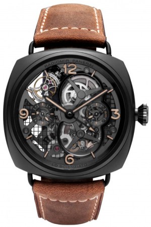 Réplica de relógio Réplica de Relógio Panerai Radiomir Tourbillon GMT Cerâmica