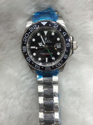 Réplica de relógio Rolex GMT Pequeno 40mm RGMTP-003