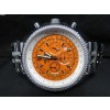 Réplica de relógio RÉPLICA DE RELOGIO BREITLING BENTLEY MOTORS LARANJA - BRT23