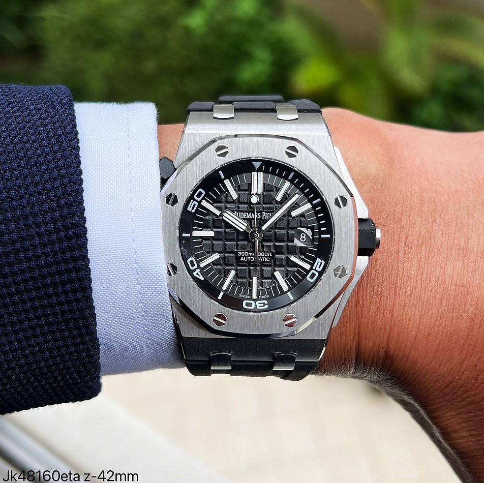 SUPER CLONE M QUINA ETA AUDEMARS PIGUET ROYAL OAK 39MM JUMBO VERDE