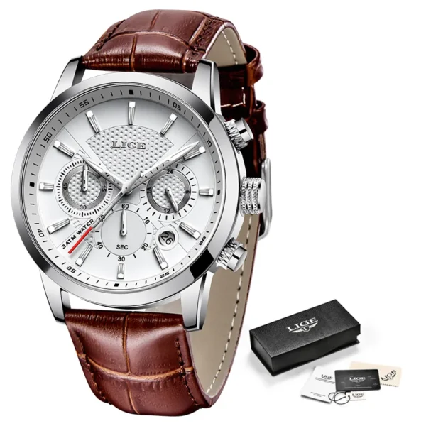 Alternative view of QuartzChrono Pro - Relógio Masculino Casual á Prova d'Água