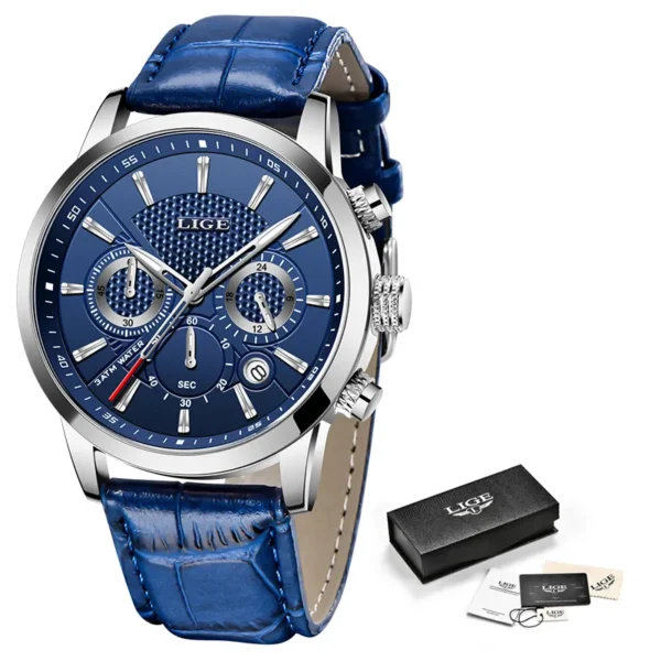 QuartzChrono Pro - Relógio Masculino Casual á Prova d'Água - Imagem 3