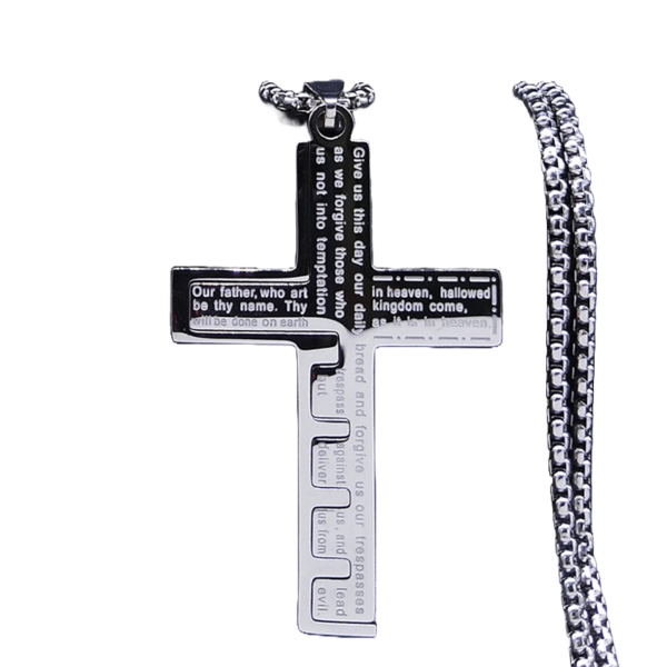 Alternative view of Divine Charm - Pingente da Cruz de Jesus Cristo ( Pague 1 Leve 2 )