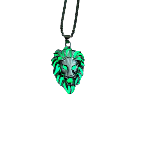 Flaming Wolf - Pingente Incandescente de Lobo - Imagem 3