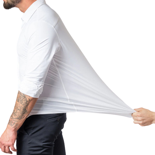 Alternative view of Flexi Form - Camisa Social Elástica de Manga Longa
