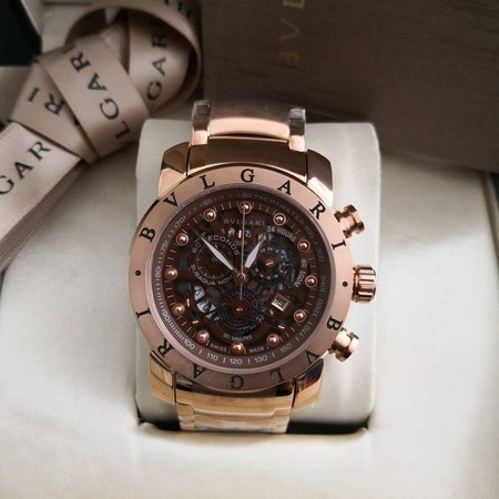 Réplica de Relógio Bulgari Bateria Skeleton