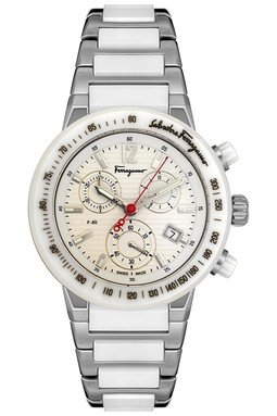 Alternative view of Réplica de Relógio Salvatore Ferragamo Prata