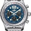 Réplica de Relógio Breitling Chronos Pace Azul - Imagem 2