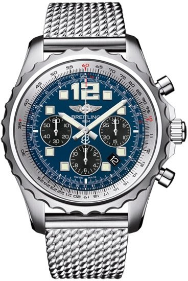 Réplica de Relógio Breitling Chronos Pace Azul