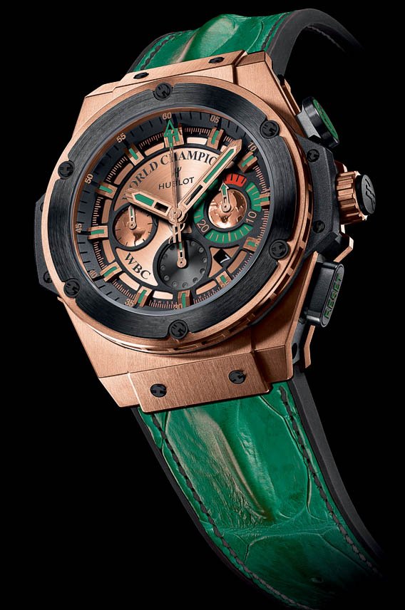 Alternative view of Réplica de Relógio Hublot Knockout World Boxing Council