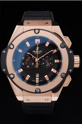 Réplica de Relógio Hublot King Power Dourado
