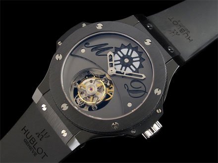 Alternative view of Réplica de Relógio Hublot Geneve Turbillon