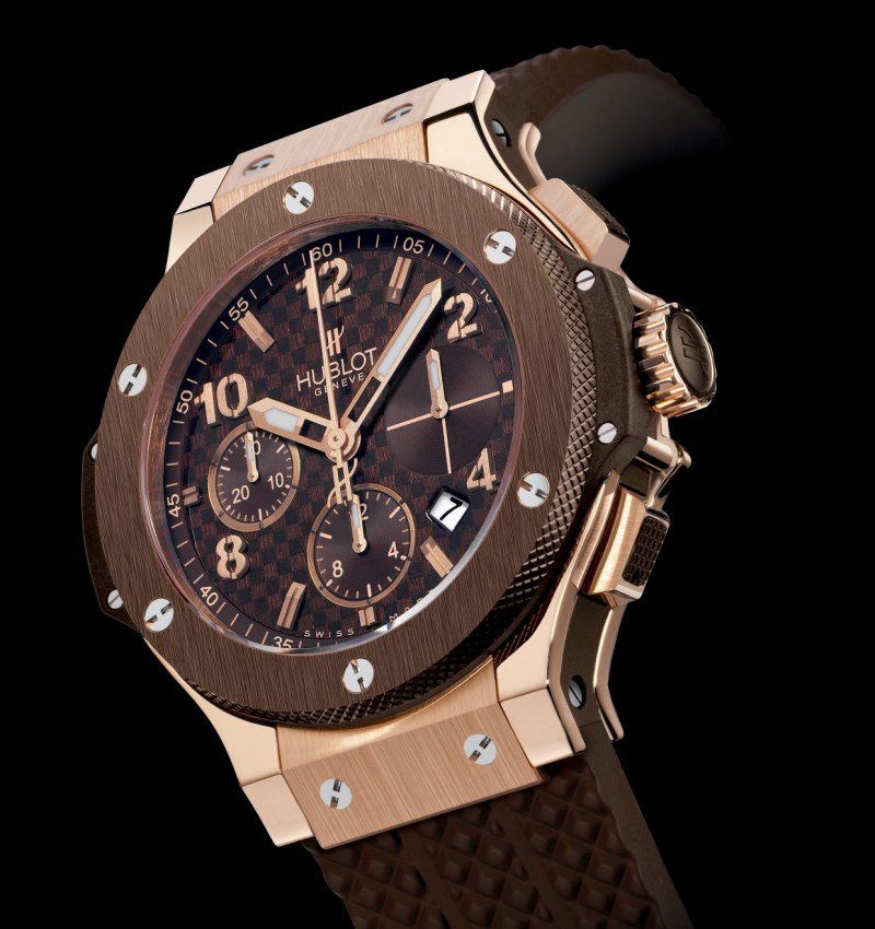 Réplica de Relógio Hublot Geneve Chocolate