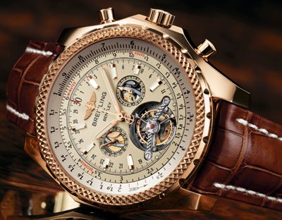 Alternative view of Réplica de Relógio Breitling Mulliner Turbillon