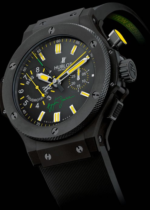 Alternative view of Réplica de Relógio Hublot Ayrton Senna