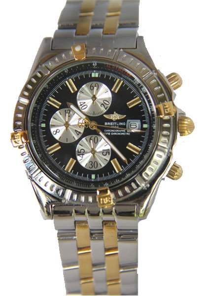 Réplica de Relógio Breilting Chronomath Black - Imagem 2