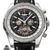 Réplica de Relógio Breitling Turbillon Black - Imagem 2