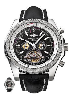 Réplica de Relógio Breitling Turbillon Black