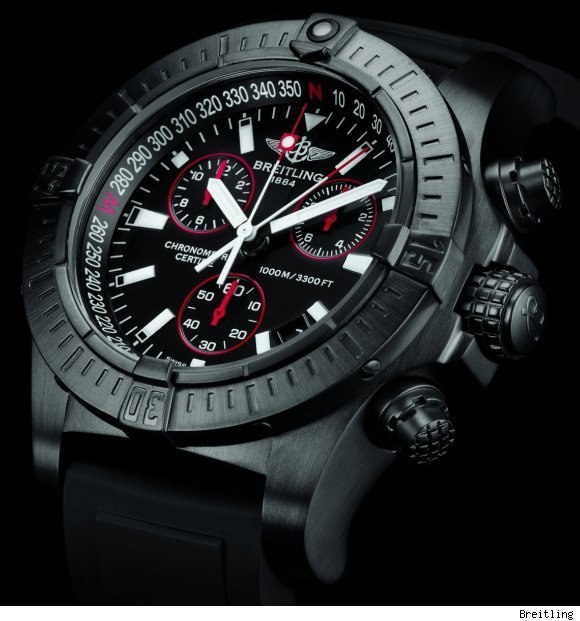 Réplica de Relógio Breilting Avenger Titanium - New - Imagem 2