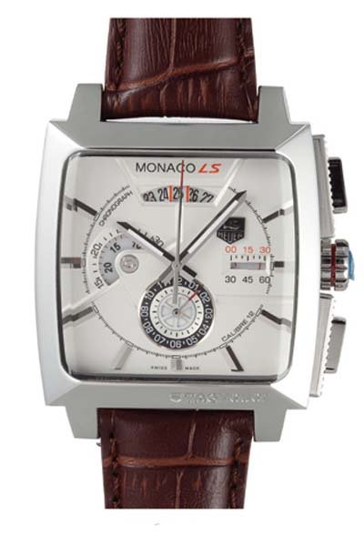 Alternative view of Réplica de Relógio Tag Heuer Monaco ls Branco