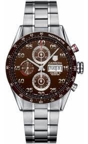 Réplica de Relógio Tag Heuer Carrera 16 Marron