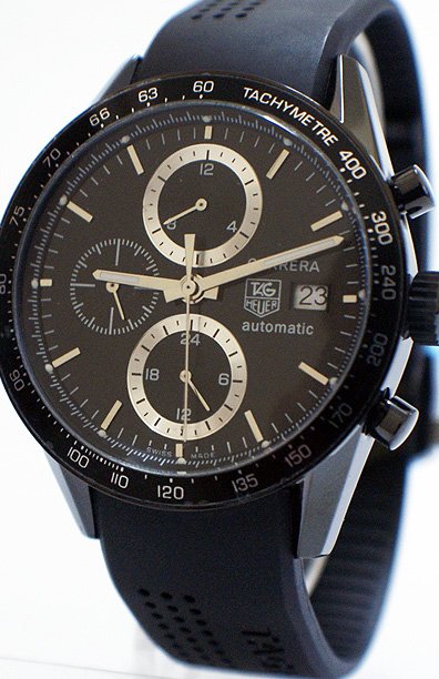 Alternative view of Réplica de Relógio Tag Heuer Carrera BradPit Borracha