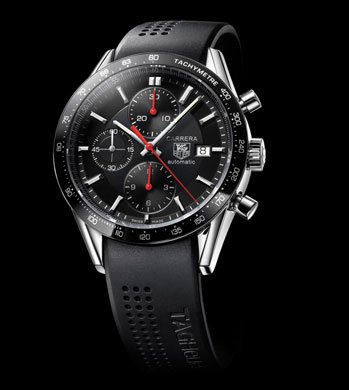 Réplica de Relógio Tag Heuer Carrera Borracha