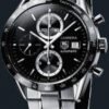 Réplicas de Relógio Tag Heuer Carrera Brad Pit Edition Black Solid Steel - Imagem 2