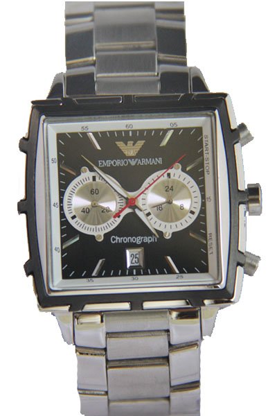 Réplica de Relógio Armani Chronograph Aço