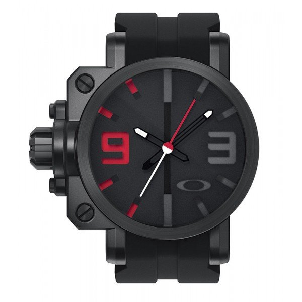 Réplica de Relógio Oakley Gearbox Red Black Edition