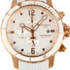 Réplica de Relógio Tissot Sea Star Branco com Rosê - Imagem 2