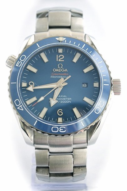 Réplica de Relógio Omega Planet Ocean Ceramic Blue