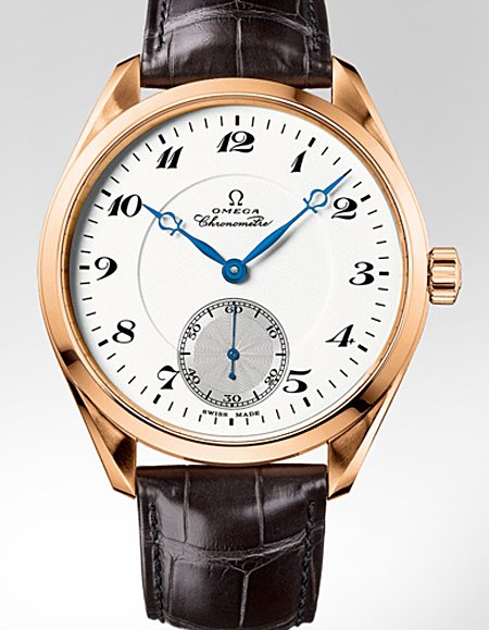 Alternative view of Réplica de Relógio Omega Seamaster Aqua Terra Gold White