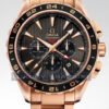 Réplica de Relógio Omega Seamaster Gmt Rosê - Imagem 2