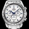 Réplica de Relógio Omega Speedmaster Broad Arrow White Blue - Imagem 2