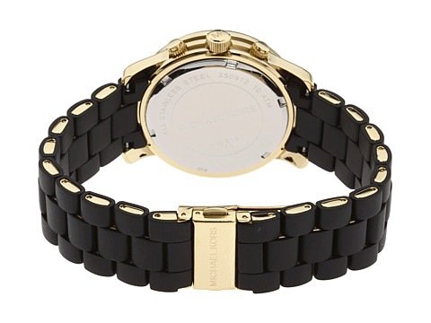 Alternative view of Réplica Relógio Michael Kors Black Rubber MK5191
