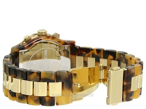 Réplica Relógio Michael Kors MK5138 Tortoise - Imagem 5