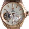 Réplica de Rlógio Tag Heuer Carrera Pendulum Aço Rosê