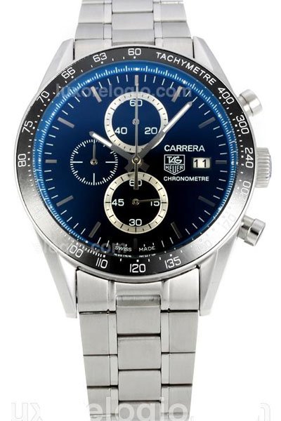 Alternative view of Réplica de Relógio Tag Heuer Carrera Brad Pit Azul