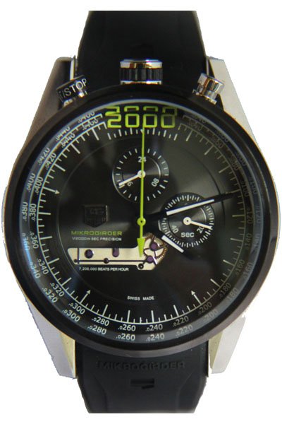 Alternative view of Réplica de Relógio Tag Heuer Mikrogirder 2000 Verde