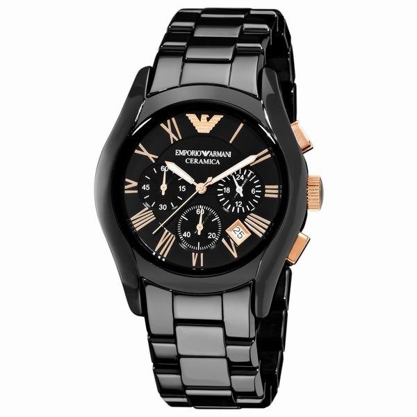Alternative view of Réplica de Relógio Armani AR1410 Cerâmica