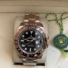 Réplica de Relógio Rolex GTM Dourado e Rosê - Imagem 6