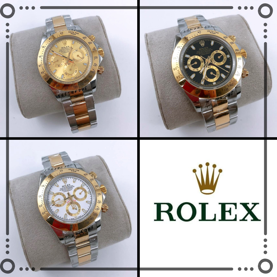 Réplica de Relógio Rolex Daytona Misto - Imagem 4