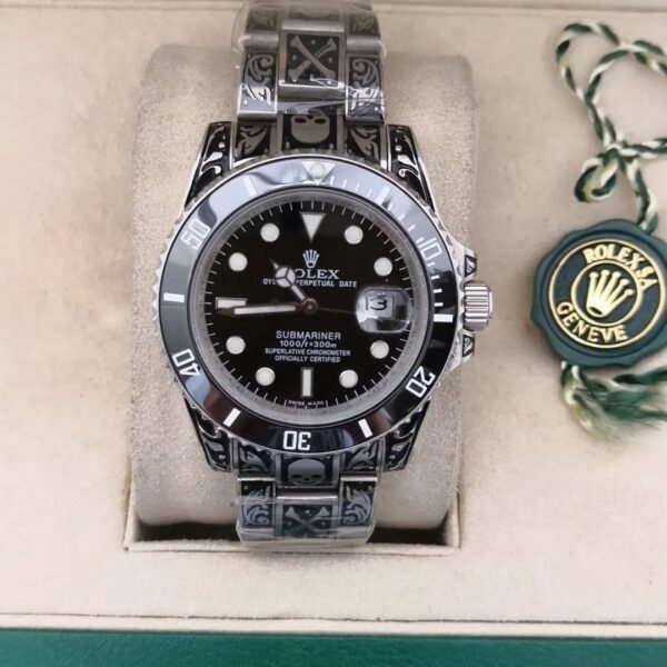 Réplica de Relógio Rolex Entalhado