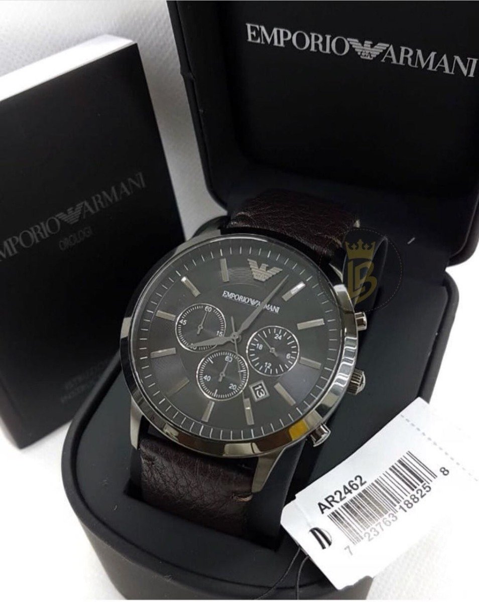 Réplica de Relógio Armani Couro - Imagem 2