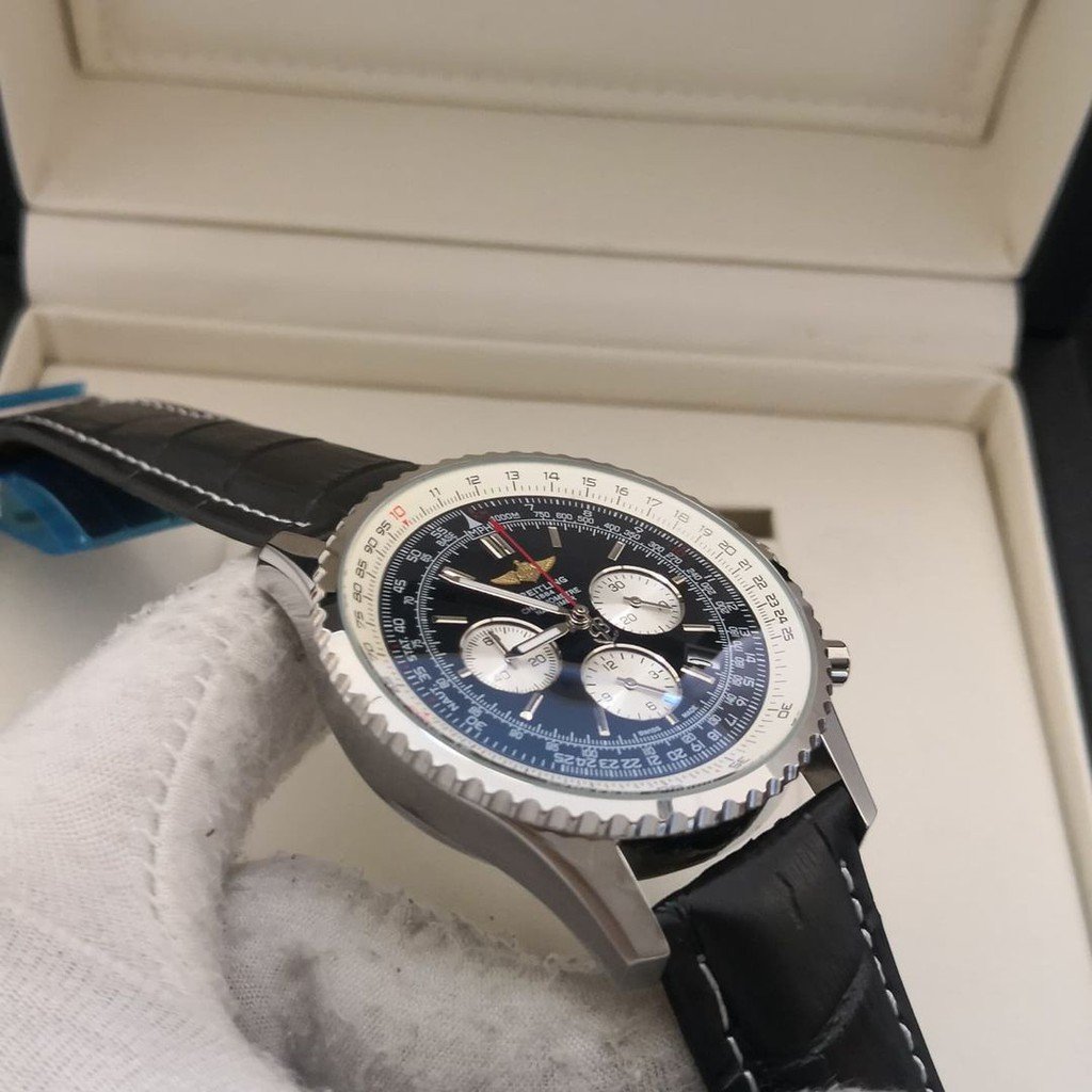 Réplica de Relógio Breitling Navitimer Couro - Imagem 4