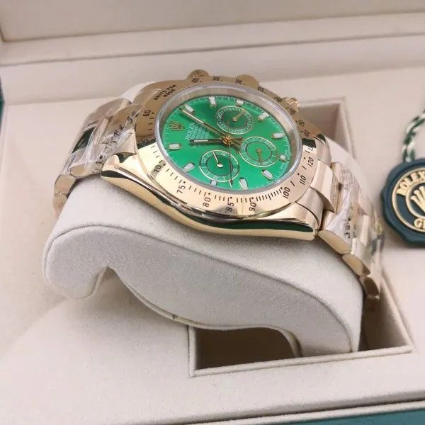 Réplica de Relógio Rolex Daytona Dourado - Imagem 3
