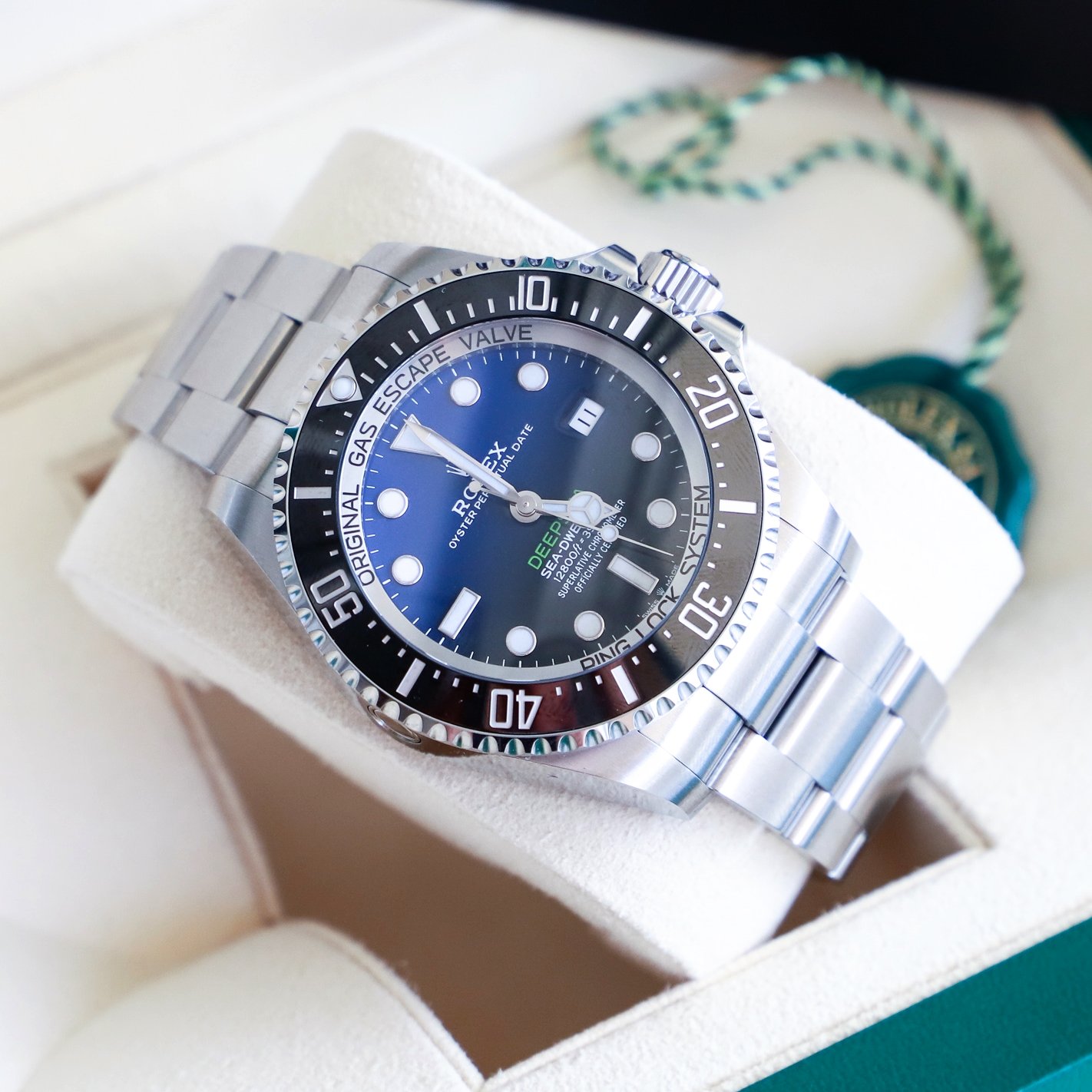 Réplica de Relógio Rolex Deepsea - SEA-DEWELLER - Imagem 5